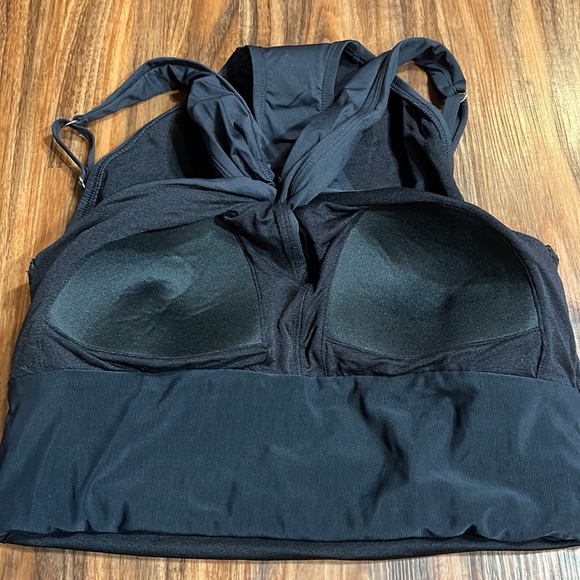 Tommy Bahama Pearl Sun Cat Over the Shoulder High Neck One Piece - Picture 13 of 16